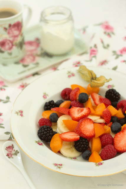 fruit als ontbijt