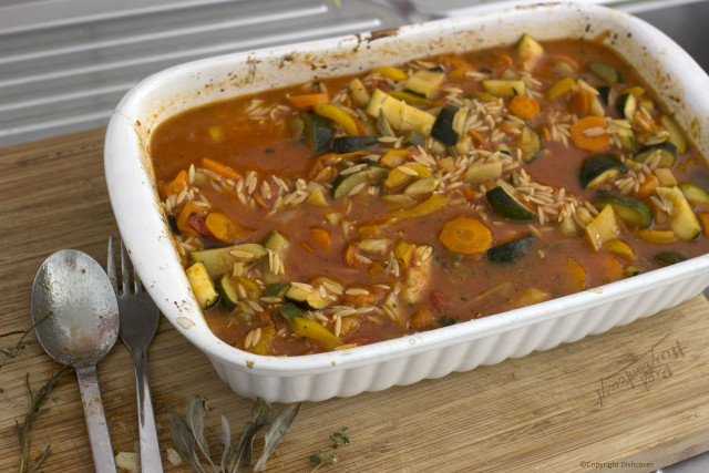 Bouillon Griekse Ovenschotel