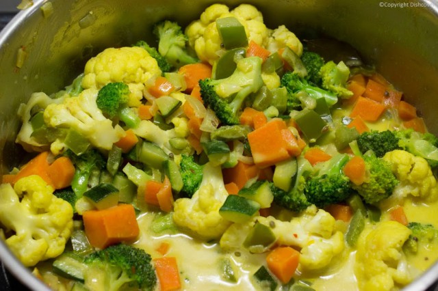 groentecurry bereiden