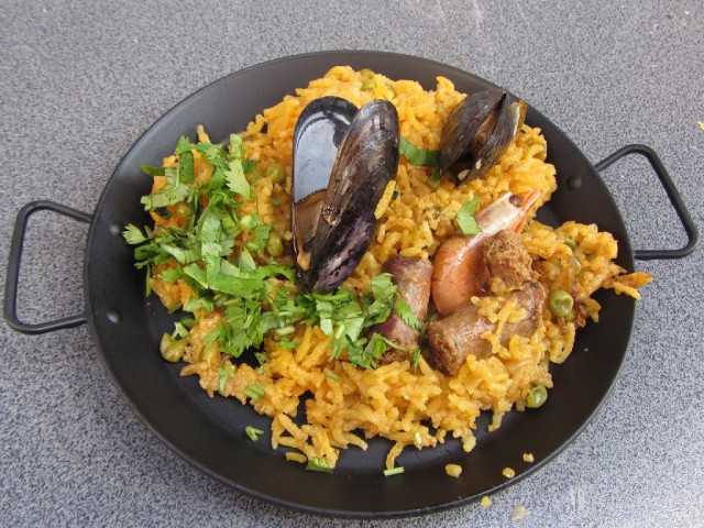 Hapje tapje paella