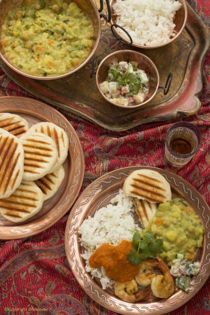 Dishcover - Indiase rijsttafel