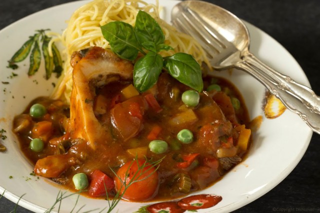 Ossobuco in bord