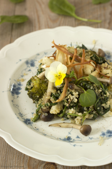 Quinoa met geroosterde groenten