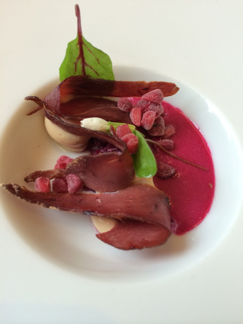 restaurant Pastorale - duif met ganzelever