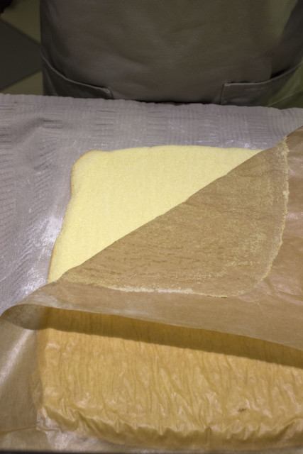Wegnemen bakpapier