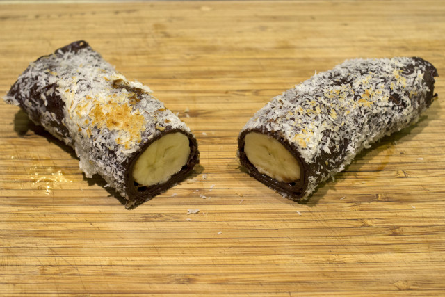 pannenkoek sushi snijden