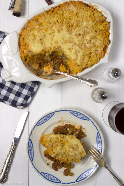Polenta gehaktschotel