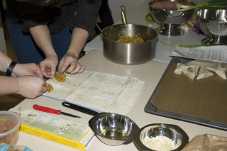Workshop Indiaas koken - Samosa maken