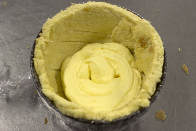 Vorm vullen met botercrème