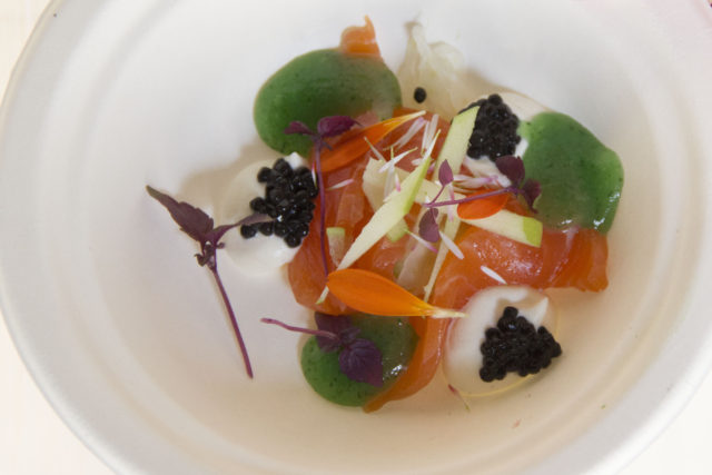 Gemarineerde zalm