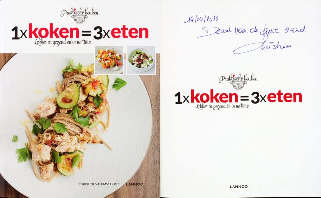 kookboek 1xkoken=3xeten