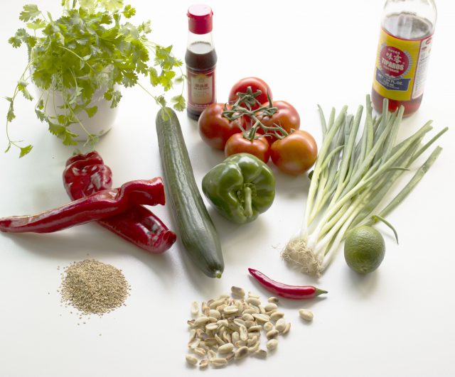 Ingrediënten Thaise gazpacho