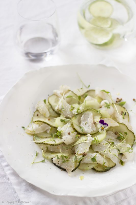 Ceviche van zeetong