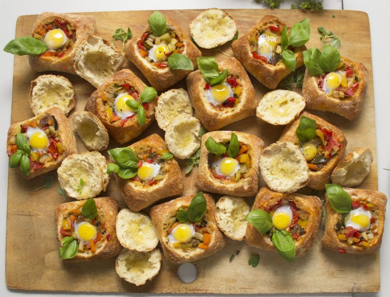 Bruschetta caponata