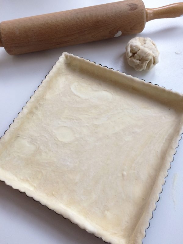 Brokkeldeeg voor appeltaart