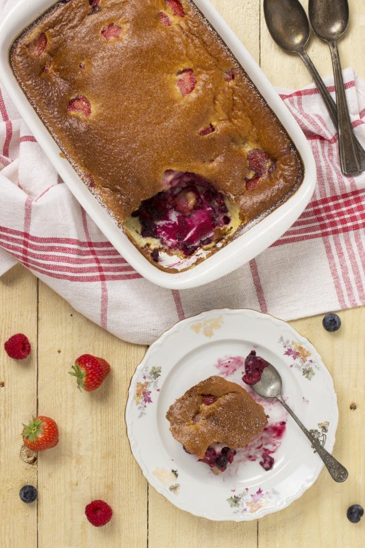 Dishcover - kookworkshops - Clafoutis met rood fruit