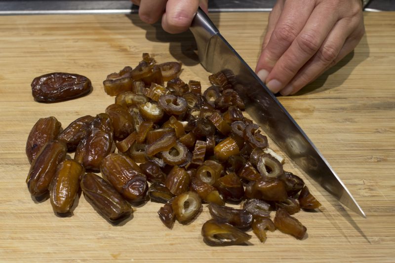 Snijden dadels