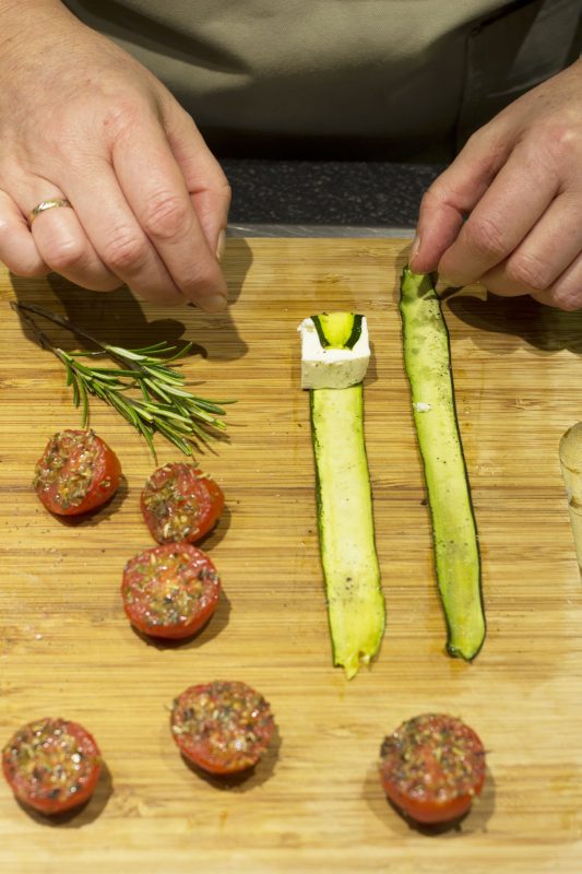 Fetakaashapje maken