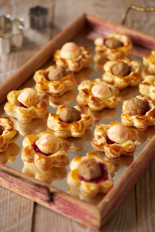 Appelbloemen en worstenbollen
