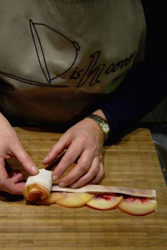 Appelroosjes - oprollen