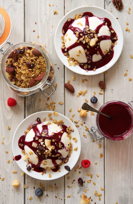 Yoghurt panna cotta