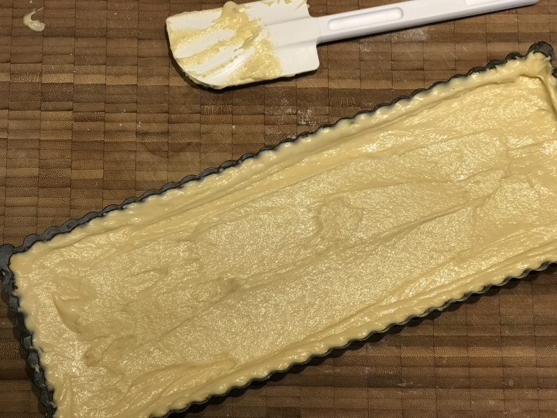 Appelcrumble taart - cakebeslag