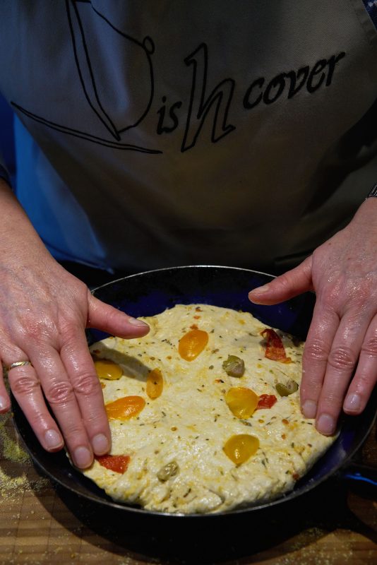 Focaccia - in de de pan