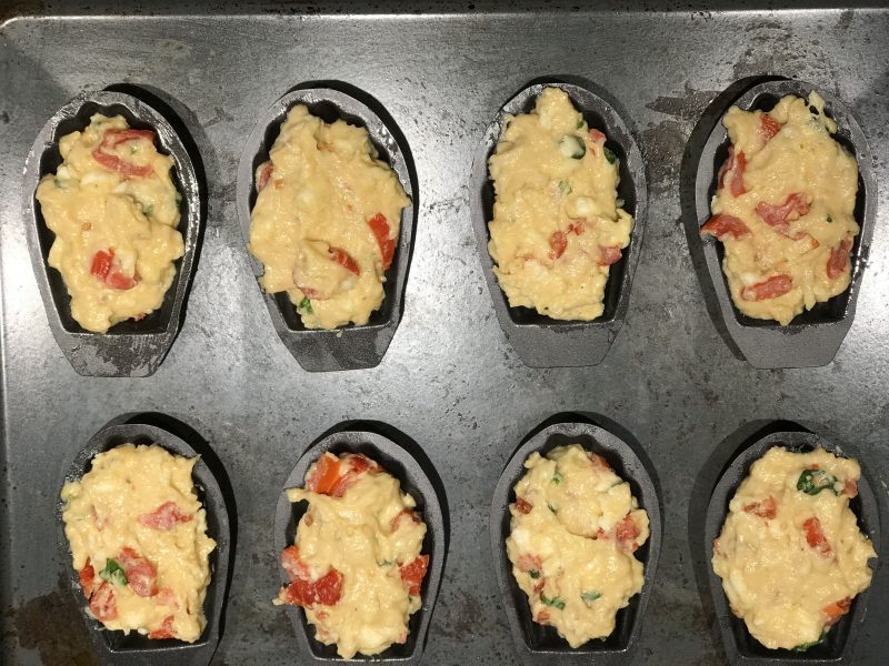 Hartige madeleintjes - Klaar voor de oven