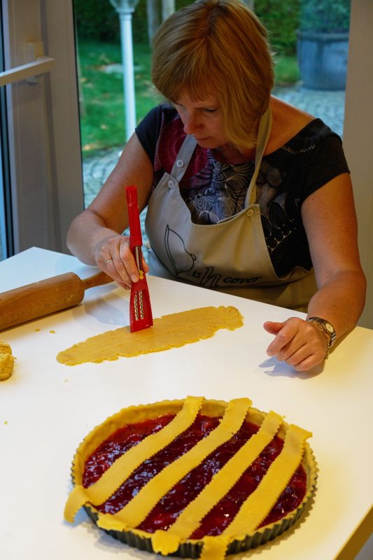 Jamtaart - latjes maken