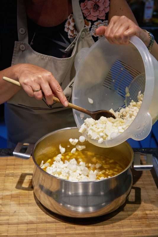 Pickles - toevoegen bloemkool en knolselder