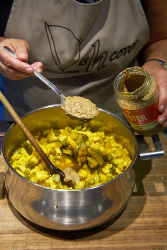 Pickles - toevoegen mosterd