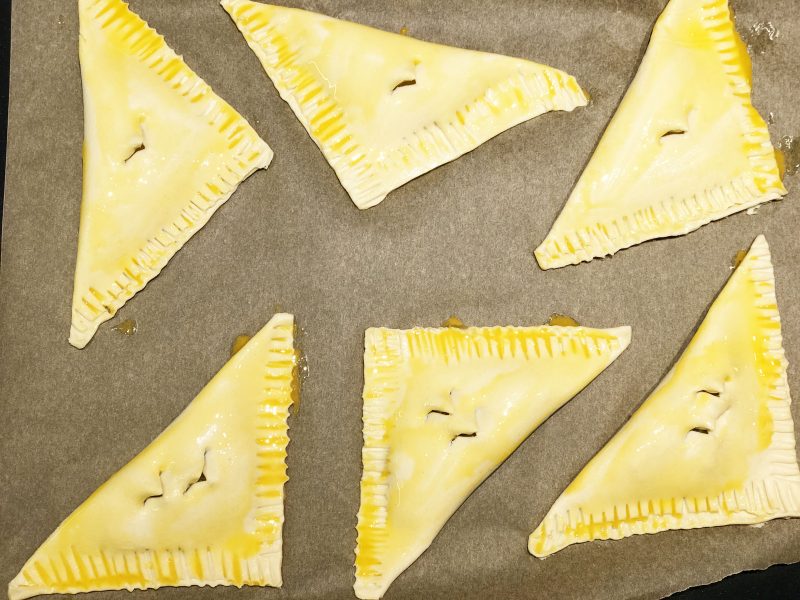 Appelflappen - klaar voor de oven