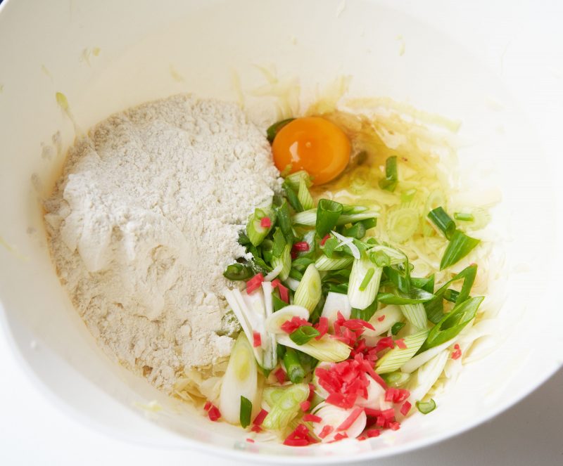 Okonomiyaki - ingrediënten