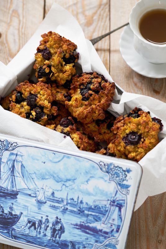 Bessen-havermoutkoekjes