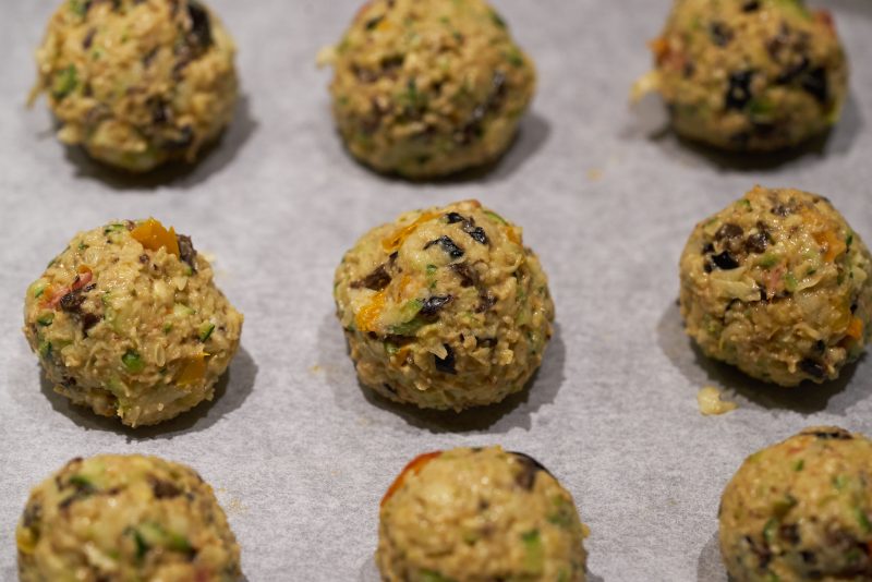 Cashewnootballetjes - gerolde balletjes