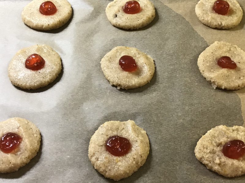Marokkaanse koekjes - klaar voor de oven