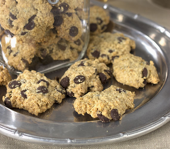 Havermoutkoejes met chocolade