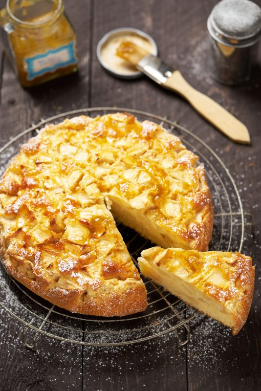 Appel-yoghurtcake