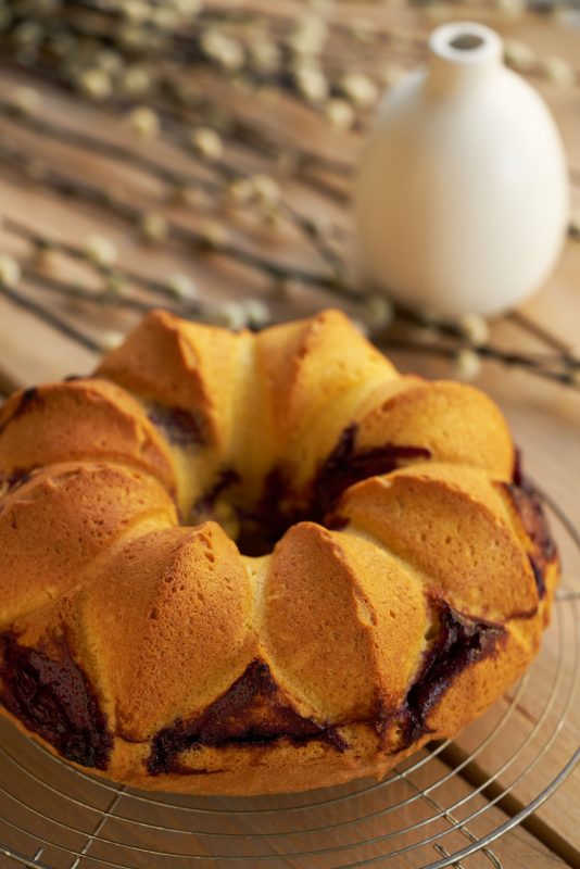 Kriekencake met advocaat