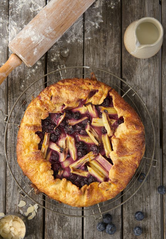 Rabarbergalette