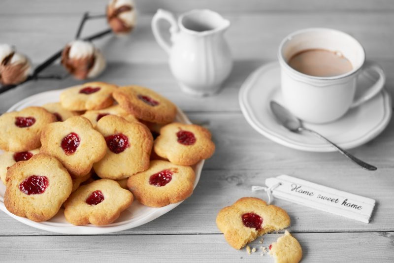 Bloemenkoekjes