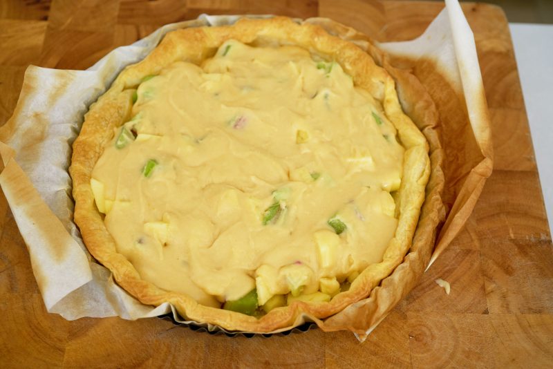 amandeldeeg op taart