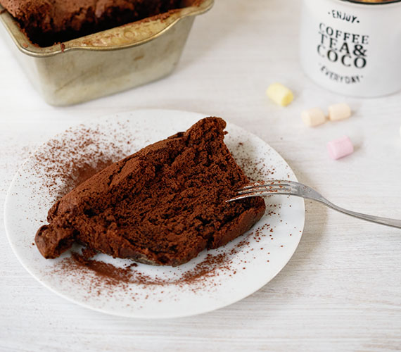 Chocoladecake zonder boter