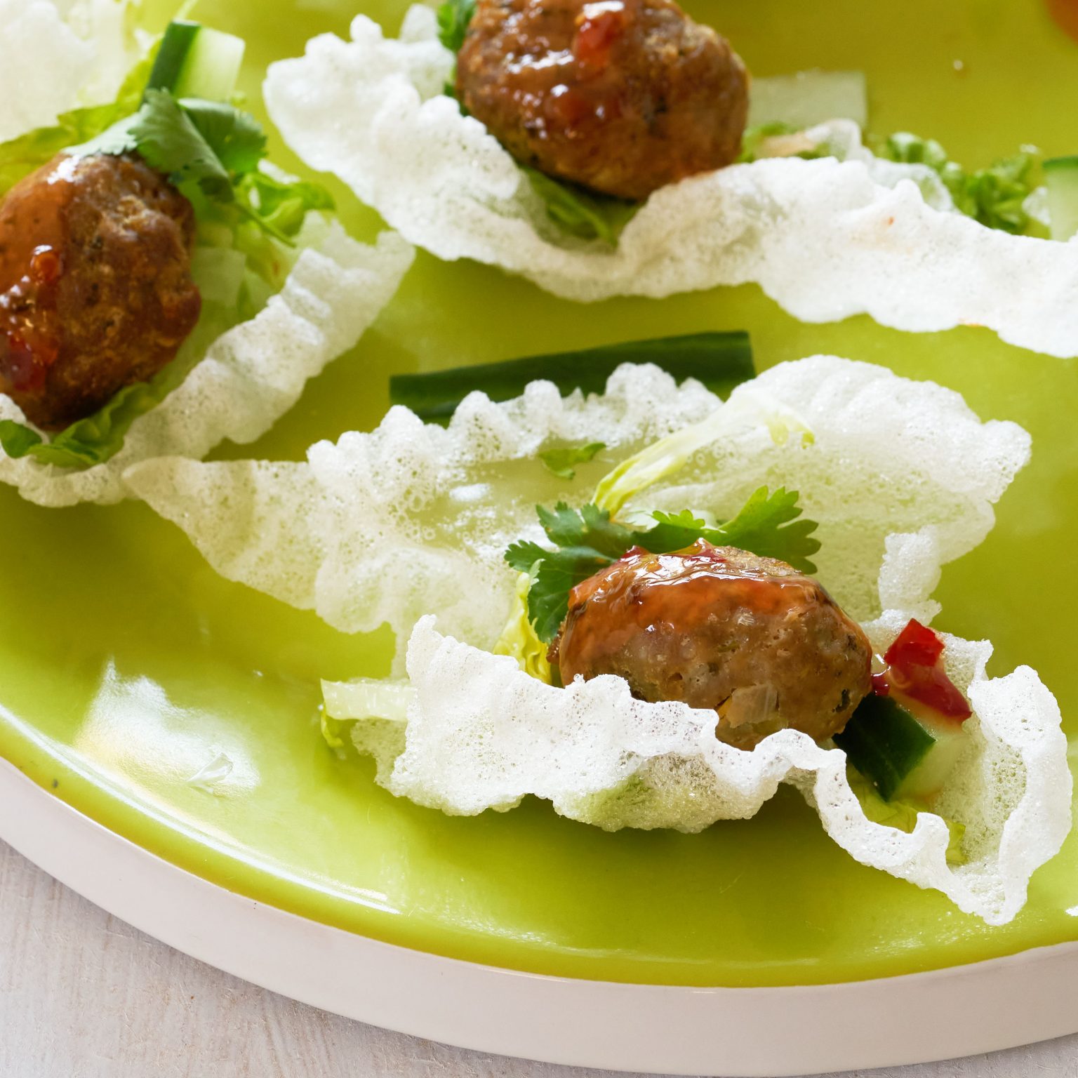 Thaise gehaktballetjes