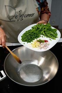 Pad krapow kai - ingrediënten