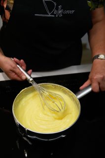 Torta della nonna - citroen pudding