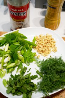 Cha Ca La Vong - ingrediënten