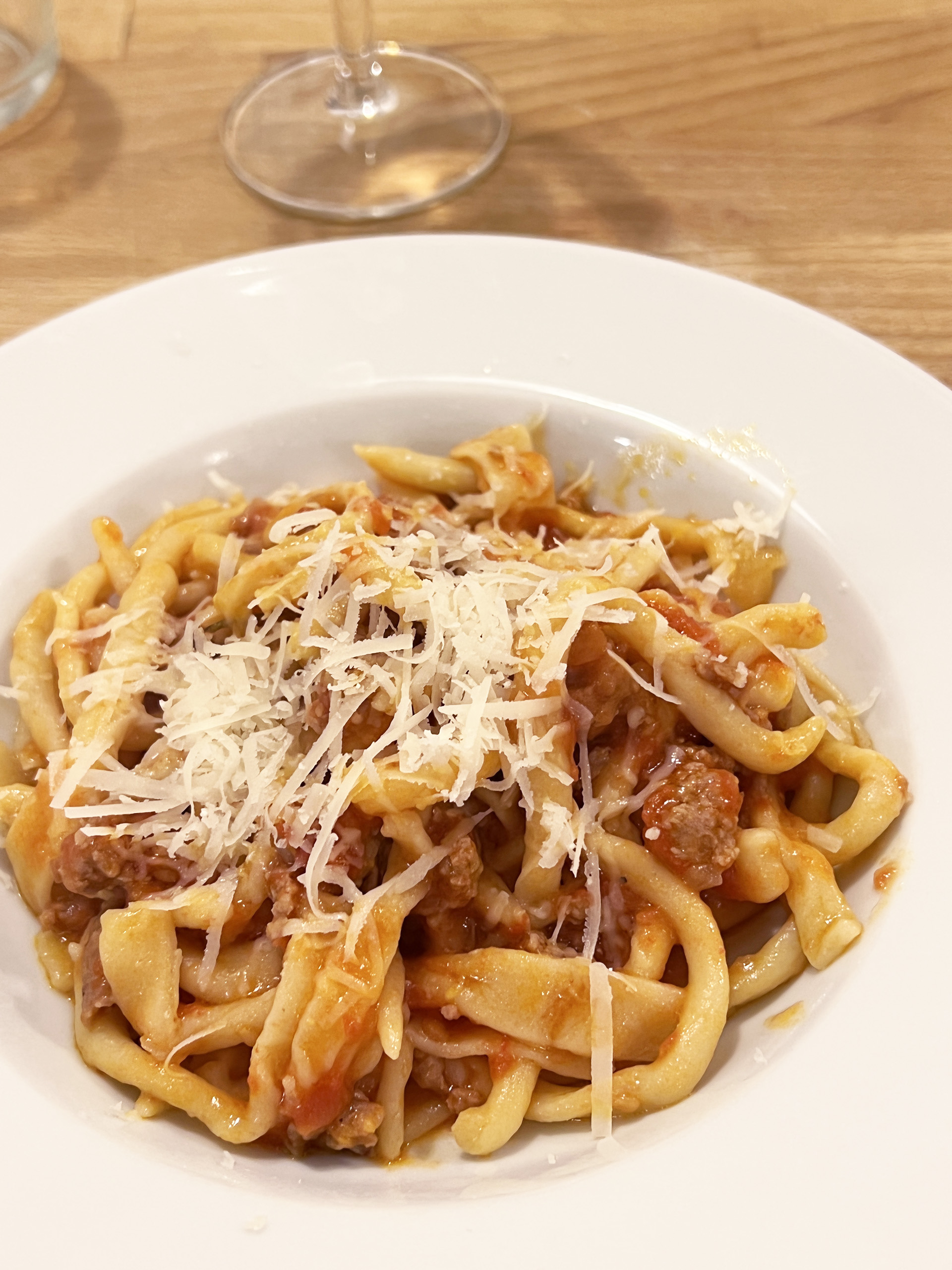 Strozzapreti ragu