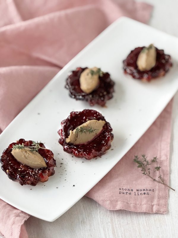 mini tarte tatin met biet