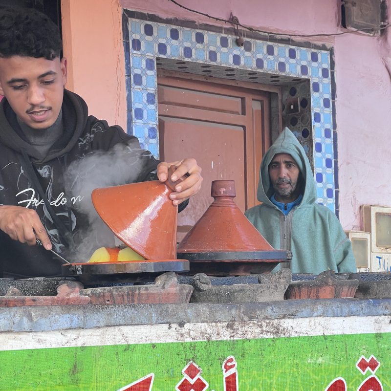 tajine op straat